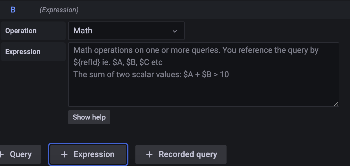 Using expressions in a public dashboard Using expressions in a public dashboard